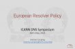 European Resolver Policy