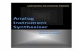 Analog Instrument Synthesizer - ECE