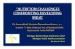 ‘NUTRITION CHALLENGES CONFRONTING DEVELOPING INDIA’