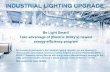 Industrial Lighting Upgrade Mailer