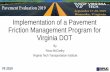 Implementation of a Pavement Friction Management Program ...