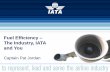 Fuel Efficiency The Industry, IATA and You