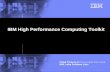 IBM High Performance Computing Toolkit
