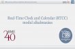 Real-Time Clock and Calendar (RTCC) modul alkalmazása