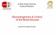 Gluconeogenesis & Control of the Blood Glucose