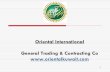 Oriental International General Trading & Contracting Co ...