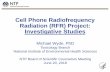 Cell Phone Radiofrequency Radiation (RFR) Project ...