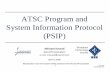 ATSC Program and System Information Protocol (PSIP)