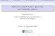Noncommutative Poisson geometry and integrable systems