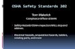 OSHA Safety Standards 202 - DIOSH Day