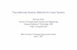 Preconditioned Iterative Methods for Linear Systems