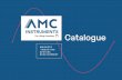 Catalogue - AMC Istruments - AMC INSTRUMENTS