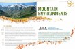 mountain environments - Food and Agriculture Organization of the
