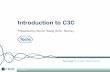 Introduction to C3C - PhUSE Wiki