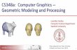 CS348a: Computer Graphics -- Geometric Modeling and Processing