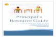 Principal’s Resource Guide