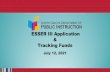 ESSER III Application Tracking Funds