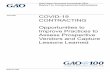 GAO-21-528, COVID-19 CONTRACTING: Opportunities to Improve ...