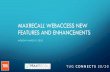 MaxRecall WebAccess New Features and Enhancements