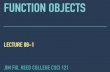 FUNCTION OBJECTS