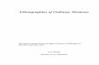 Ethnographies of Ordinary Moments - Murdoch University
