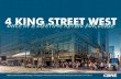 4 KING STREET WEST once in a lifetime retail for lease