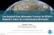 Use-Inspired Data Information Services for NOAA's National ...