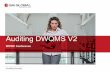 Auditing DWQMS V2