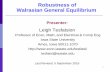 Robustness of Walrasian General Equilibrium