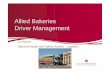 Allied Bakeries Driver Management