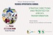 STRATEGIC DIRECTIONS AND PRIORITIES FOR AFRICA’S ...