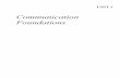 Communication Foundations - Test Bank & Solution Manual