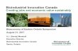 Bioindustrial Innovation Canada - Sandra Lawn