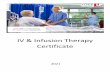 IV & Infusion Therapy Certificate