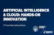 Artificial Intelligence & Cloud - Master Hands-on Innovation