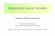 Regressão Linear Simples - IME-USP