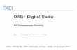 DAB+ Digital Radio RF Transmission Planning