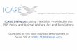 ICARE Dialogues: Using Flexibility Provided ... - Home | OLAW