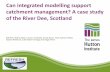Can integrated modelling support catchment management? A ...