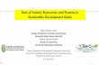 Role of Islamic Economics and Finance in Sustainable ...