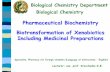 Pharmaceutical Biochemistry Biotransformation of ...
