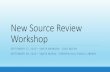 New Source Review Workshop - ourair.org