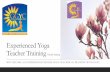 Experienced Yoga Teacher Training Further Training
