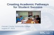 Creating Academic Pathways for Student Success