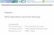 Reports WG5 Agriculture and Food Security