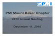 PMI Mount Baker Chapter