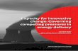 Capacity for innovative change: Governing competing ...