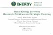 Basic Energy Sciences Research Priorities and Strategic ...