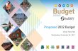Proposed 2022 Budget