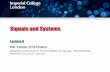 Signals and Systems - Imperial College London